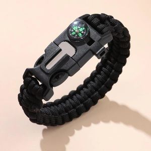 🌍 Awesome Braided Compass Survival Bracelet 🌍